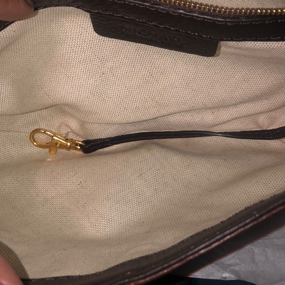 Michaelmichael Kors Suede Patchwork Studded Clutch - image 3